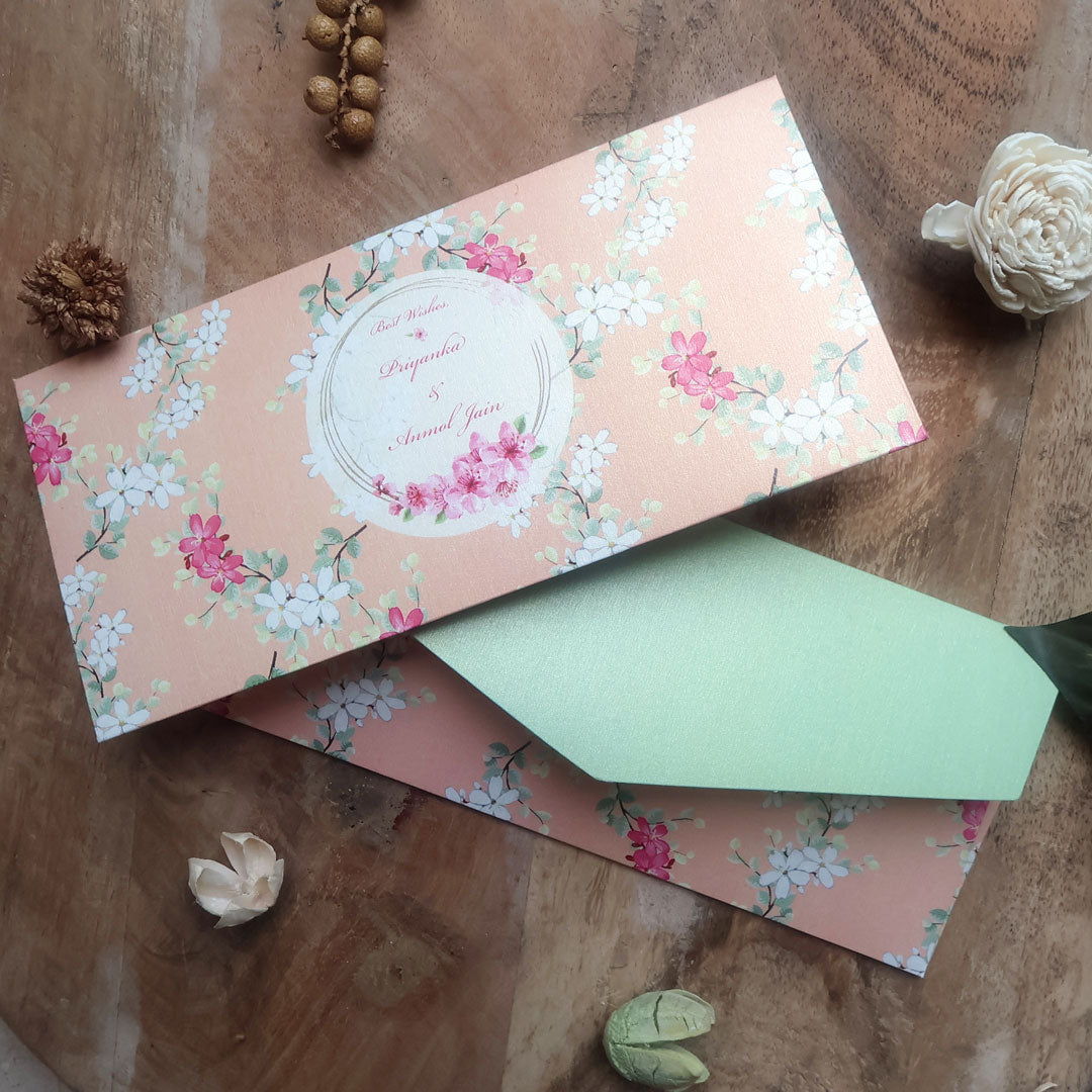 Cherry Blossom Set of Money Envelopes