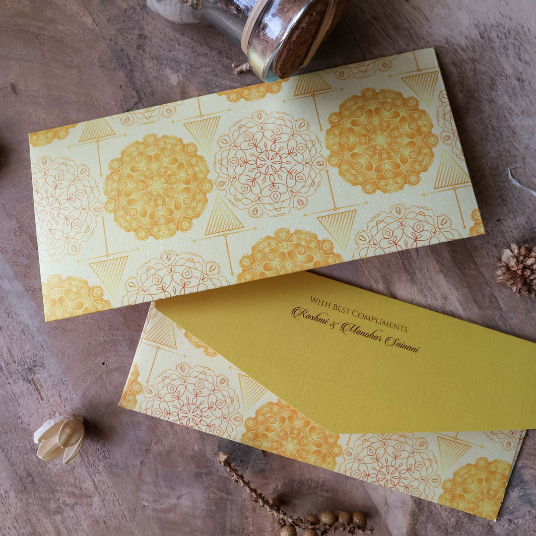 Create Your Own Sunshine Set of Money Envelopes