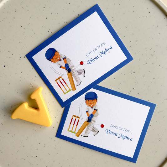 Cricket Lover Set of Gift Tags