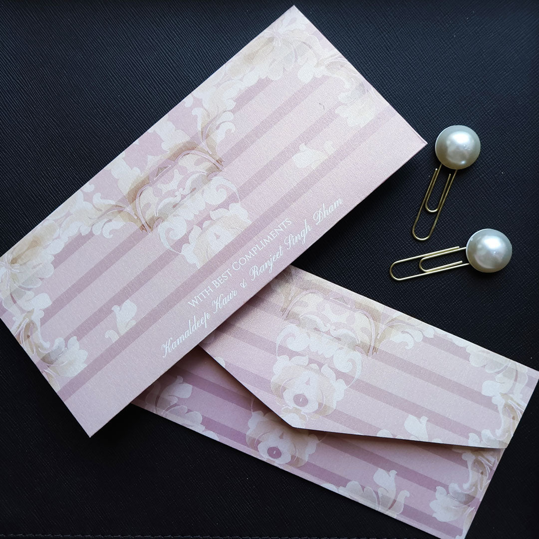 Royal Damask Set of Money Envelopes