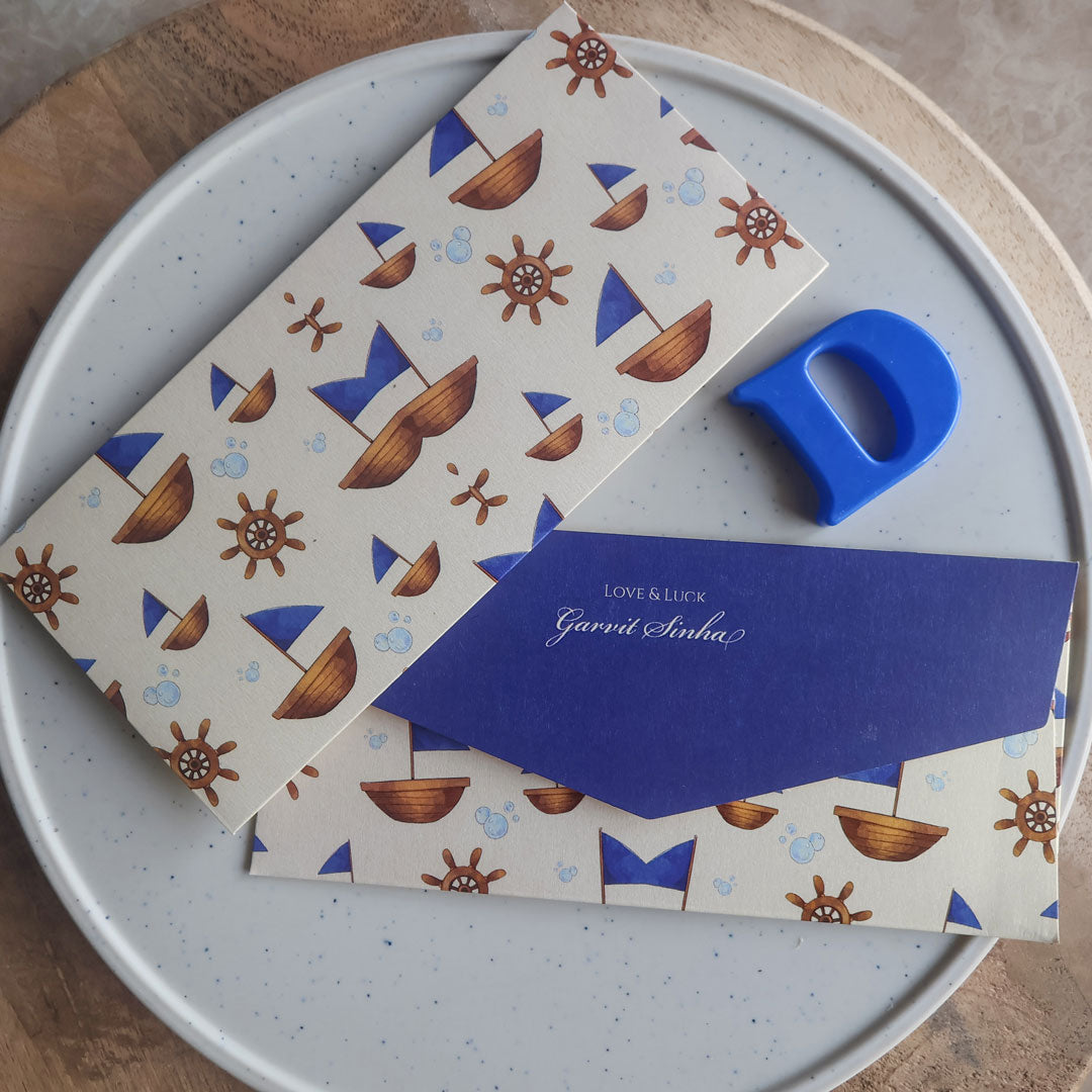 Sea Ship Marine Decor Money Envelope