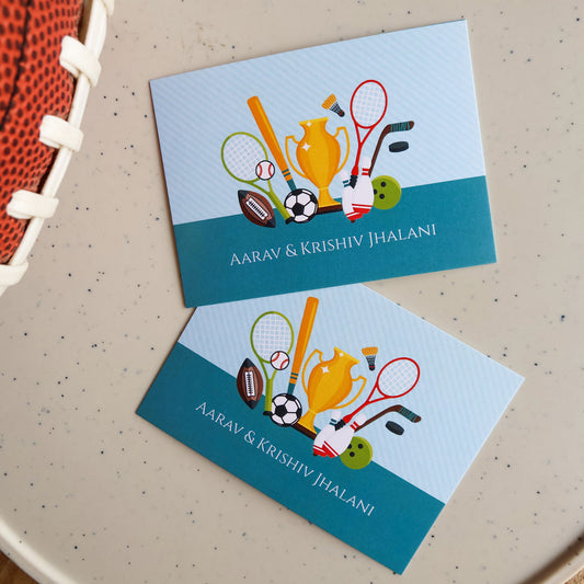 Sport Victory Set of Gift Tags