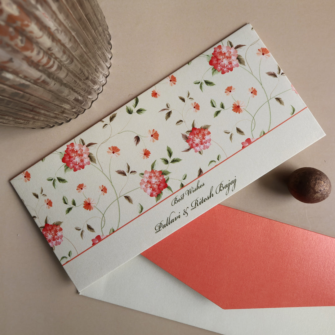 Charming Camellia Set of Money Envelopes