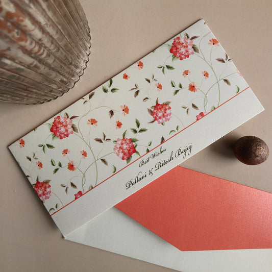 Charming Camellia Set of Money Envelopes