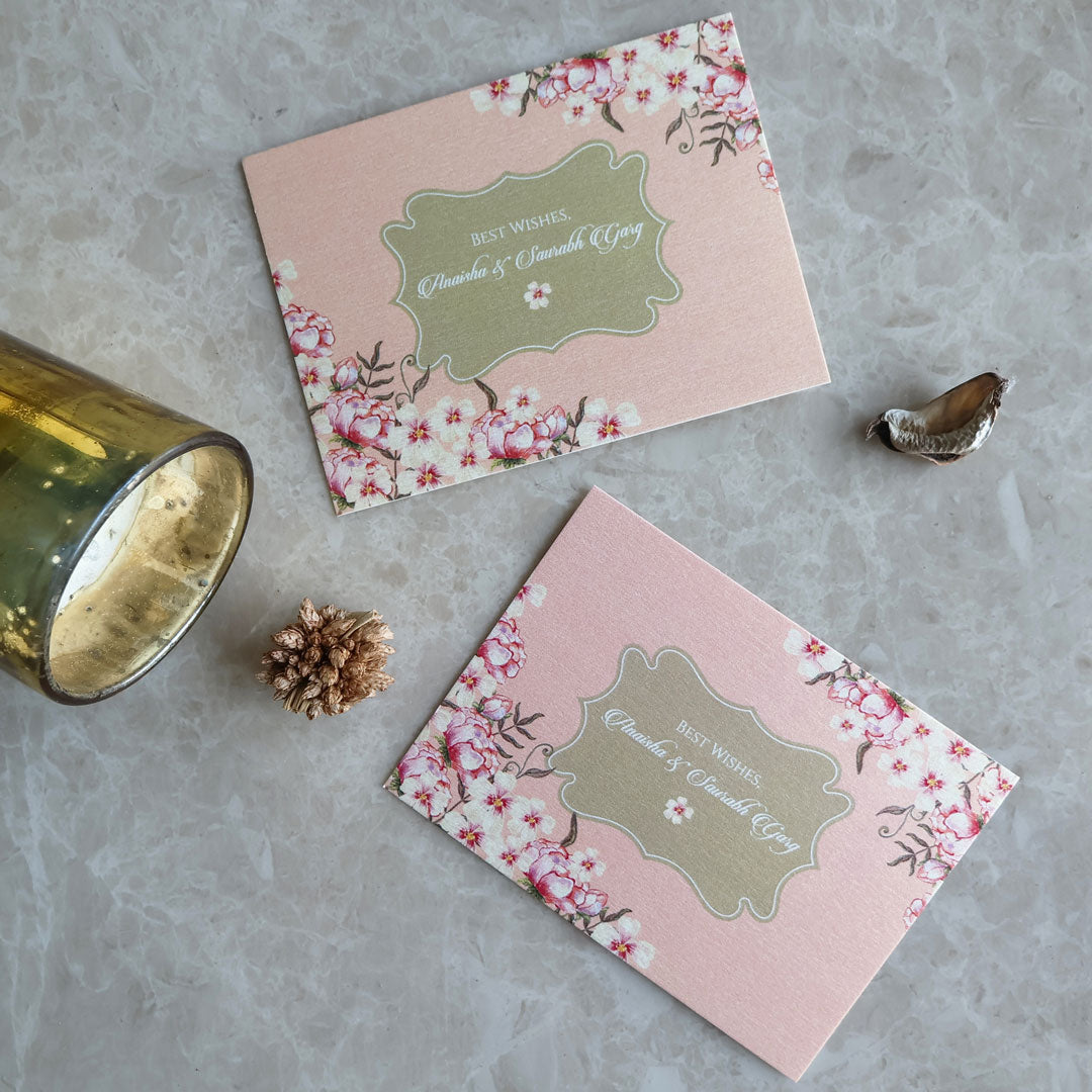 Flowers of Love Combo Set of Money Envelopes & Gift Tags