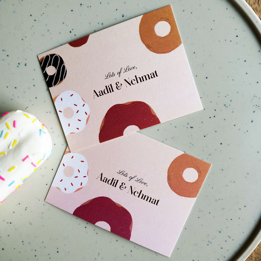 Tantalizing Donut Set of Gift Tags