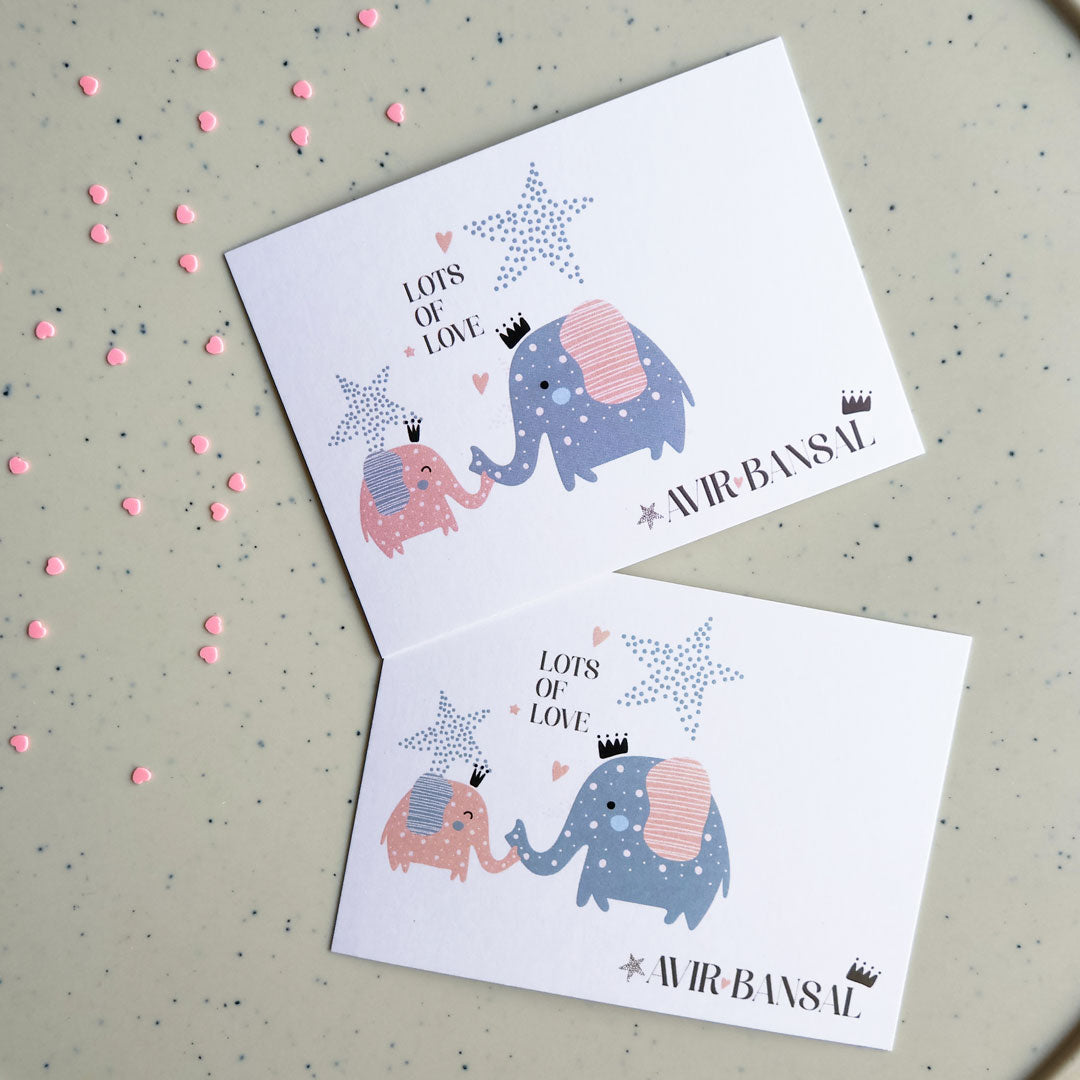 Elephant Love Set of Gift Tags