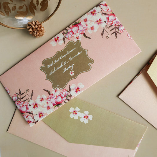 Flowers of Love Set of Money Envelopes