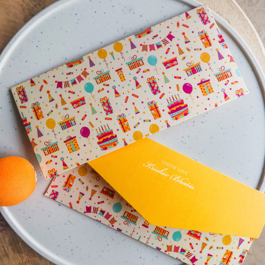 Happy Birthday Set of Money Envelopes