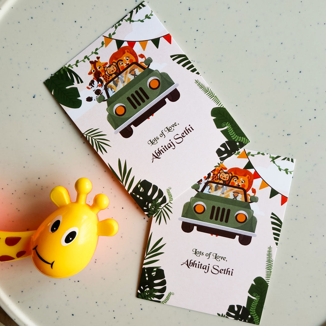 Jungle Safari Set of Gift Tags