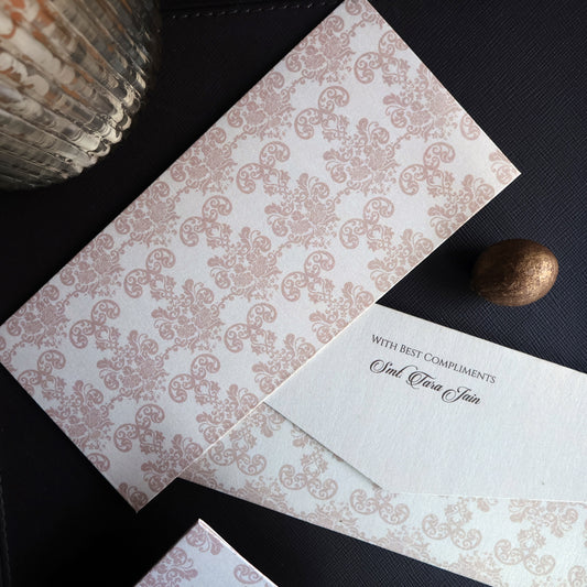 Lustrous Damask Set of Money Envelopes