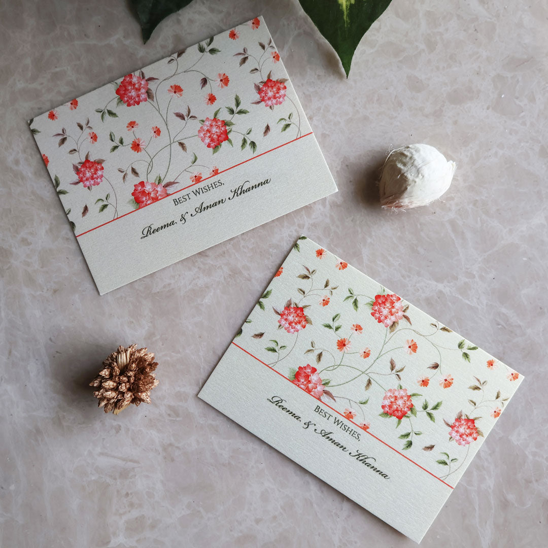 Charming Camellia Combo Set of Money Envelopes & Gift Tags