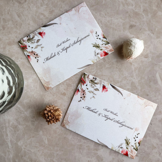 Pretty Watercolour Floral Set of Gift Tags