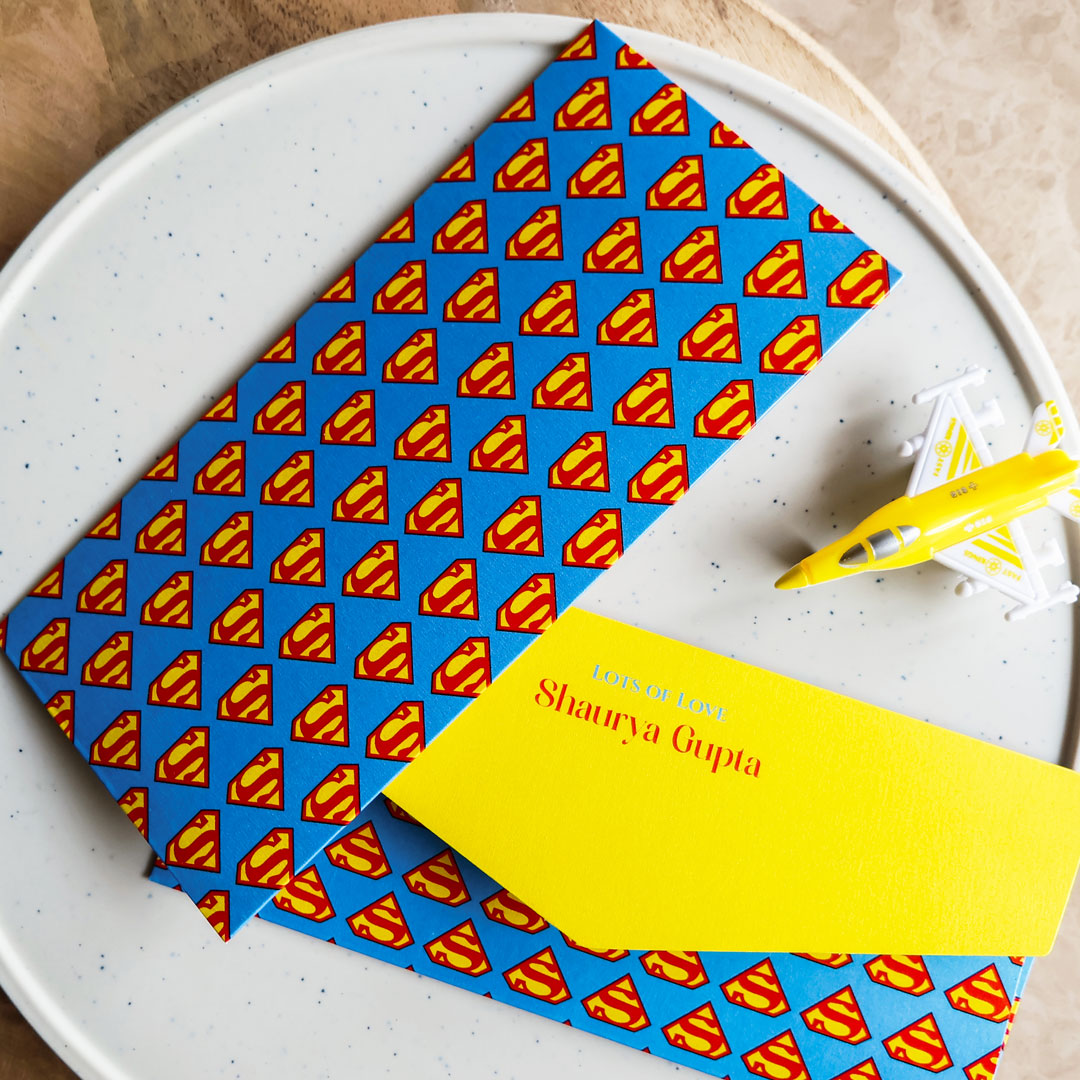 Superman Money Envelope