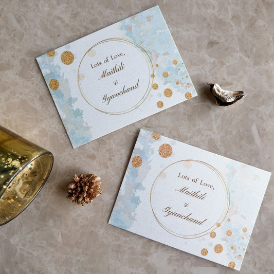 Textured Glitter Set of Gift tags