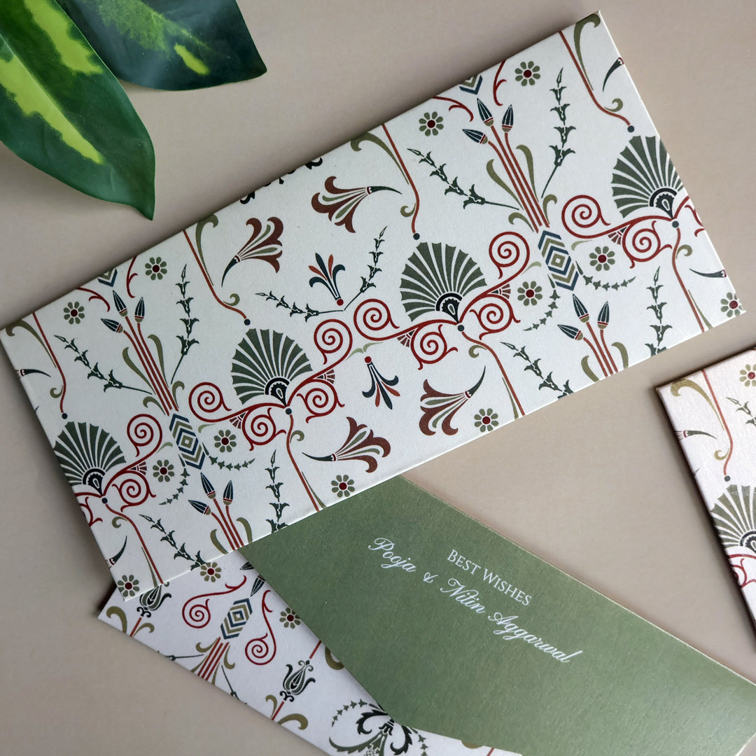 Tribal Art Set of Money Envelopes